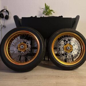 SUPERMOTO WHEEL SET FOR SALE
