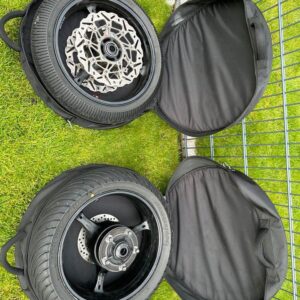 motorcycle racing wheel set