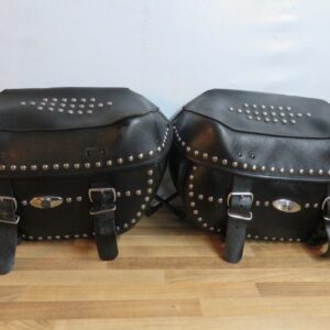 LEATHER MOTORCYCLE SIDEBAGS